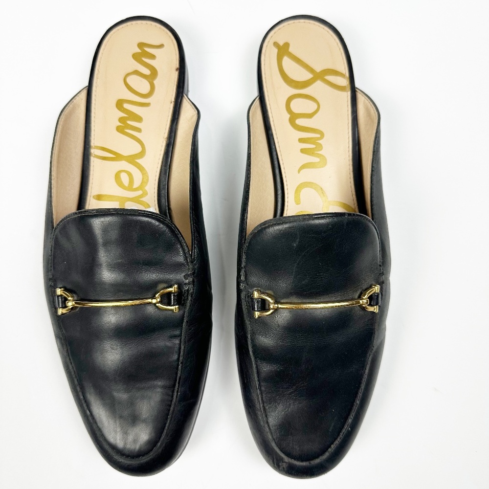 SAM EDELMAN LEATHER LINNIE BIT MULE